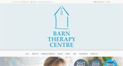 Desktop Screenshot of barntherapy.com