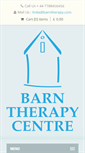 Mobile Screenshot of barntherapy.com